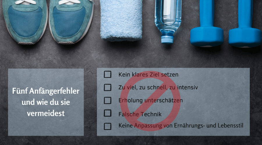 Fünf Anfängerfehler und wie du sie vermeidest – Gastbeitrag von Christine Bertram